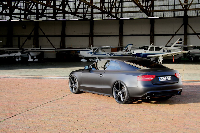 Illustration for article titled AVUS Performance "Matte Black" 275 HP Audi A5